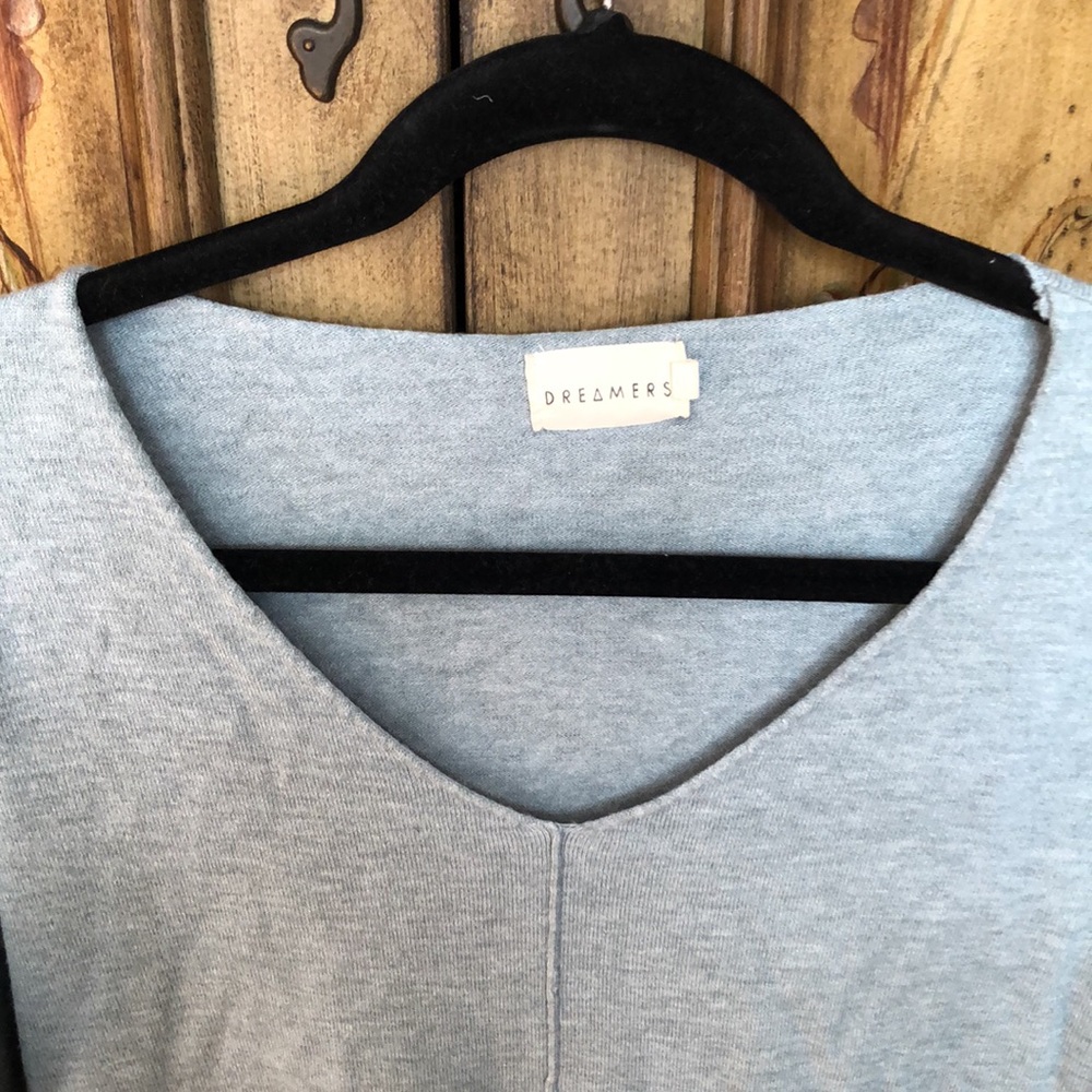 Dreamers Basic V-Neck Tunic Sweater - image 4